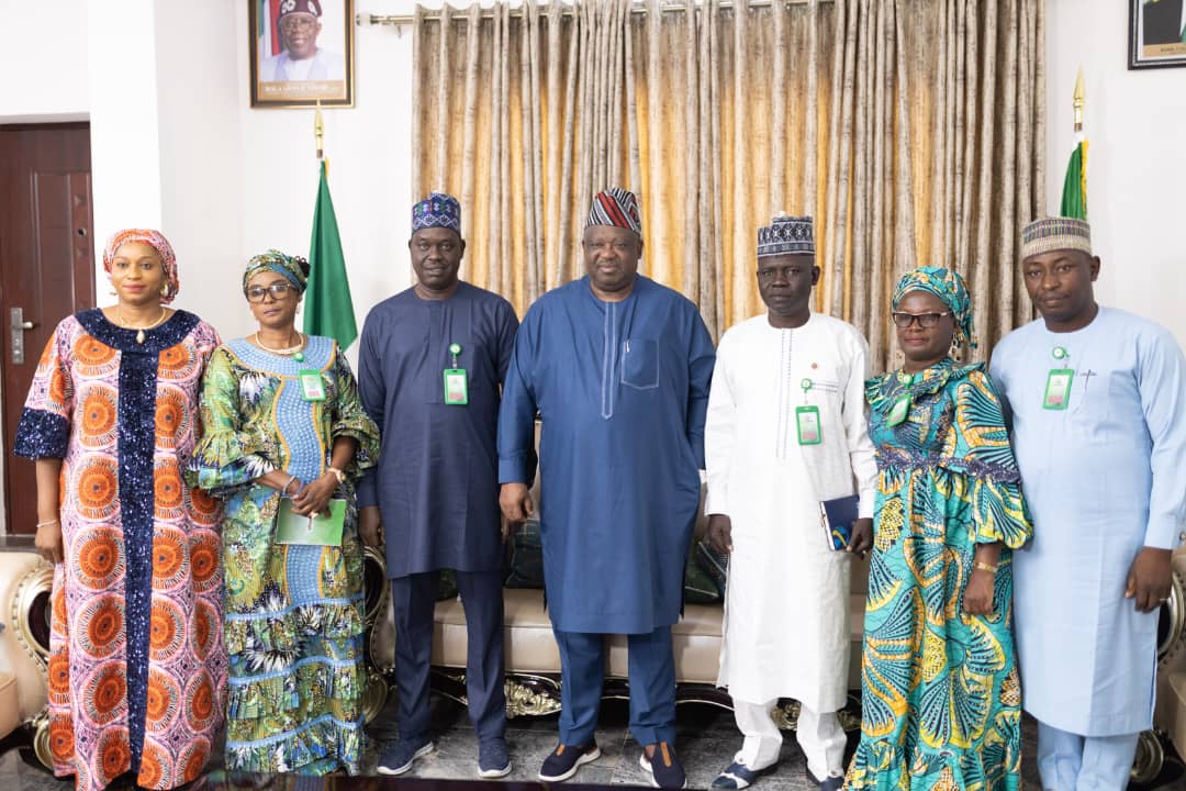 NEWMAP-EIB Delegation Visits Plateau Governor