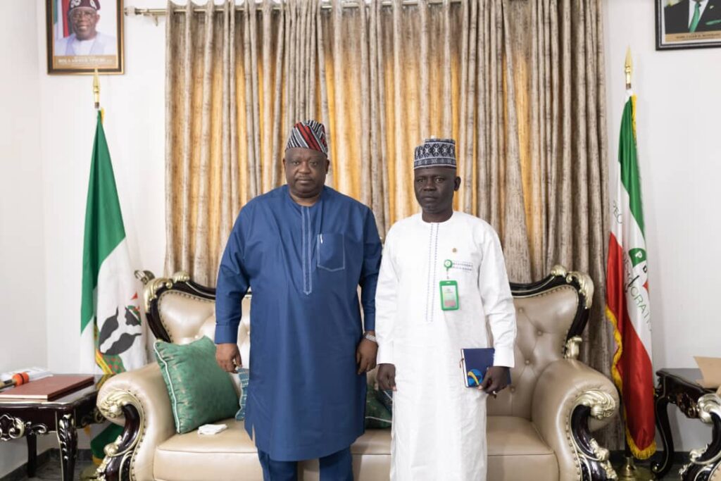 PHOTO NEWS: NEWMAP-EIB Delegation Visits Plateau Governor