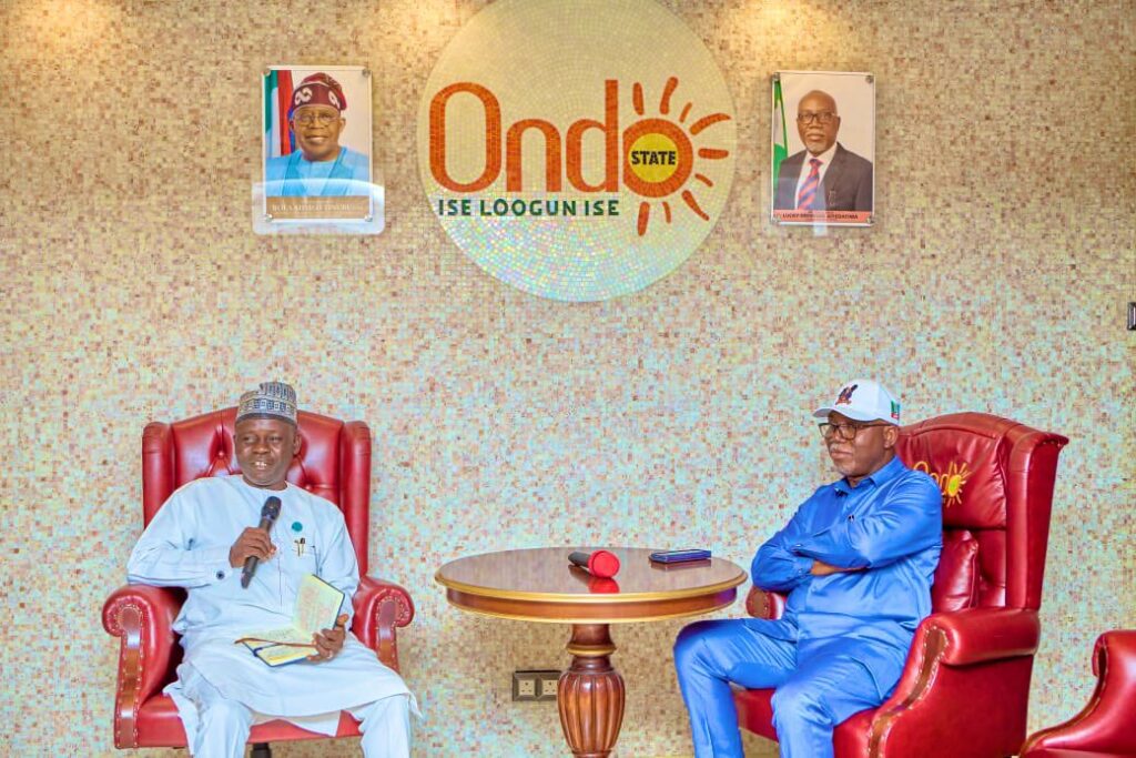 PHOTO NEWS: NEWMAP-EIB Updates Ondo Governor on Scoping Mission Findings